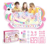 Licorne Tapis Dessin Eau Bébé 1-3 Ans Cadeau Jouet Enfant 1 an Jeux Educatif Garçon Fille Noël 39.37x55.11 Pouce