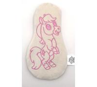 Doudou Bouillotte Licorne - Écru