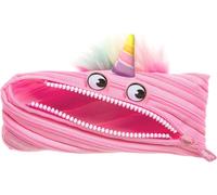 Licorne Trousse À Crayons Pour Fille Trousse Scolaire Grande Capacité Grand Étui Pour L'école Et Le Bureau (Bleu)