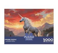 Licorne1000 Piece Jigsaw Puzzles for Adults and Kids Educational Games FantastiqueFun and Challenging Home Decors Great Gift Idea38x26cm/1000pcs