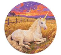 LicorneJigsaw Puzzle 1000 Piece for Adults Round FantastiqueCreative Challenge Puzzle Toy1000pcs (67.5x67.5cm)