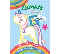 Licornes brillantes - Bloc Bleu - Collectif - P'tit Loup - broché - Document jeunesse