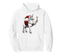 Licornes de Noël/Père Noël Licorne Sweat à Capuche