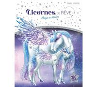 Licornes de rêve - Cahier de stickers - Magie des étoiles - Christine Alcouffe - Play Bac Eds - relié - Document jeunesse