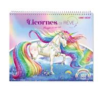 Licornes de rêve - Carnet créatif - Magie Arc-en-ciel