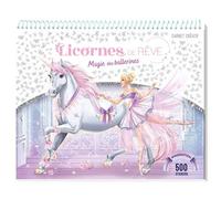 Licornes de rêve - Carnet créatif - Magie des Ballerines - Christine Alcouffe - Play Bac Eds - broché - Document jeunesse
