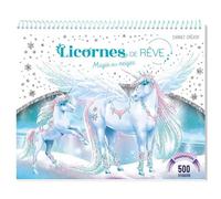 PlayBac - Carnet créatif - Licornes de rêve - Magie des neiges - Nouvelle édition