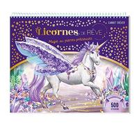 Licornes de rêve - Carnet créatif - Magie des pierres précieuses - Christine Alcouffe - Play Bac Eds - cartonné - Document jeunesse