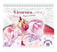 Christine Alcouffe – Licornes de rêve : Carnet créatif – Magie des patineuses – Broché