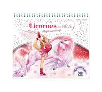 Christine Alcouffe – Licornes de rêve : Carnet créatif – Magie des patineuses – Broché