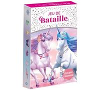 Licornes de rêve - Jeu de bataille - Christine Alcouffe - Play Bac Eds - Jeux livres objets