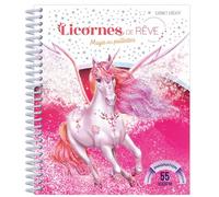 Licornes de rêve - Mini-carnet Magie des paillettes - Christine Alcouffe - Play Bac Eds - broché - Document jeunesse