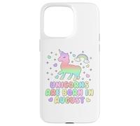 Licorns are Born in January Funny Unicorns Mom Dad Kids Coque pour iPhone 15 Pro Max