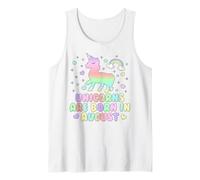 Licorns are Born in January Funny Unicorns Mom Dad Kids Débardeur