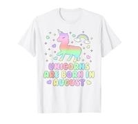Licorns are Born in January Funny Unicorns Mom Dad Kids T-Shirt