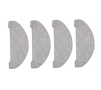 LICPDOG Kit de 4 lingettes de Nettoyage de Rechange for aspirateur Robot Vexilar W9 - Accessoires et Produits d'entretien ménager