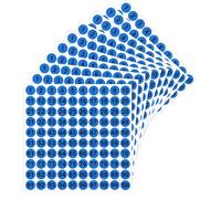LICQIC 10 Feuilles 1-100 Chiffre Autocollant Numero Etiquettes, 1000 Pièces 10mm