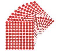 LICQIC 10 Feuilles 1-100 Chiffre Autocollant Numero Etiquettes, 1000 Pièces 10mm