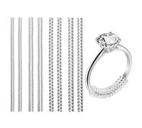 LICQIC Ajusteurs Invisibles pour Bagues Ring Sizer, Réducteurs Resizer de Bagues, lot de 8