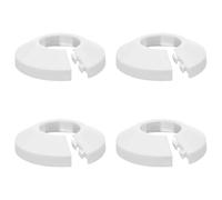 LICQIC Blanc Rosaces Simples de Radiateur, Rosace de Radiateur, Cache Tuyau Radiateur pour Tuyaux Chauffage, pour Tuyau de Chauffage D'eau Rosace de Radiateur