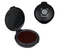 LICQIC Doigts Tampon Encreur D'Empreintes Digitales, Encreur Effaçable à Séchage Rapide, Rapide avec Impressions Transparentes pour Bureau Identification Notaire