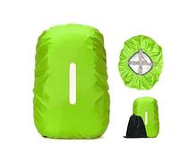 LICQIC Housse de Pluie pour Sac à Dos avec Bandes Réfléchissantes et Sangles Réglables, Housse de Pluie Imperméable pour Sac à Dos, avec Sac de Rangement, pour Tourisme, Camping, Cyclisme