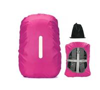 LICQIC Housse de Pluie pour Sac à Dos avec Bandes Réfléchissantes et Sangles Réglables, Housse de Pluie Imperméable pour Sac à Dos, avec Sac de Rangement, pour Tourisme, Camping, Cyclisme