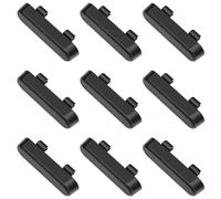 LICQIC Lot de 10 bouchons d'évacuation de fenêtre - Double vitrage - Pour portes et fenêtres - Noir