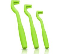 LICQIC Lot de 3 outils de retrait de tiques pour chiens, chats et humains, retrait sûr rapide et indolore des tiques, lot de 3 outils de retrait de tiques en plastique solide (vert)