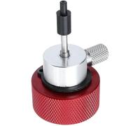 Licsaliwe Adaptateur rempli de Propane, Adaptateur de gaz Propane Vert, connecteur Charge Gonflable Airsoft avec T015/4, 5 x 3, 6 x 3 cm (Rouge)