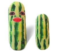 Licsaliwe Almohada de Pepino 31 Pulgadas, Cojín de Felpa Verde Divertido Para Sofá y Sala, Suave Peluche como Decoración Hogar y Regalo Gracioso