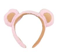 Licsaliwe Bandeau oreilles d'ours en peluche, bandeau de maquillage doux et de lavage du visage, oreilles d'animaux mignons pour fêtes et photos Style 2