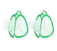 Licsaliwe Cage Nette Papillon, Habitat en Maille 2pcs avec glissière de poignée pour élever Le Transport / 8, 8x10 Pouces