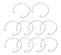 Licsaliwe Clip à Ressort de retenue MR11, 35MM, 10 Paquets de Supports d'ampoule halogène LED pour luminaires et Lampes encastrés