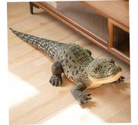 Licsaliwe Jouet en Peluche Alligator, Grand Animal en Peluche Crocodile géant de 39, 4 Pouces, Douce et réaliste pour décoration de Chambre d'enfant garçons et Filles, Vert