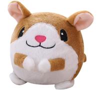 Licsaliwe Jouet interactif pour Chien, Jouet Mobile rebondissant Chantant en Forme de Hamster, Peluche Mignonne USB détachable et Lavable