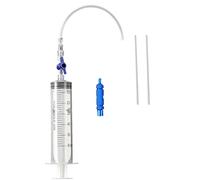 Licsaliwe Kit d'outils d'étanchéité pour pneus, injecteur de vélo, Outil de Retrait Bouchon Valve sans Chambre à air