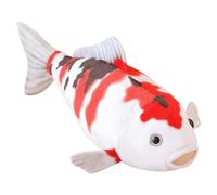 Licsaliwe Oreiller de Poisson en Peluche, Grand Jouet en Peluche Koi réaliste, Oreiller de Corps Super Doux 30 Pouces pour la décoration Salon et Les Cadeaux