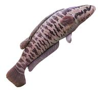 Licsaliwe Oreiller de Poisson géant de 31 Pouces, Peluche d'animal en Peluche Poisson réaliste, Grand Oreiller décoratif Ultra Doux pour Chambre à Coucher