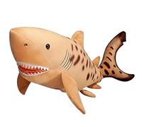 Licsaliwe Oreiller Requin - Grand Requin en Peluche de 50, 8 cm, Oreiller de Corps Super Doux pour Enfants et Adultes, Animal en Peluche Marron pour câlins, décoration lit et Chambre