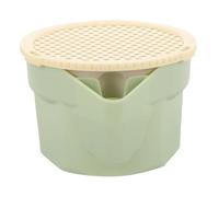 Licsaliwe Planteur d'herbe de Chat, kit de Culture l'herbe blé en Plastique, sprouter réutilisable sans Sol pour Chats intérieurs / 3, 5 Pouces