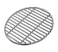Licsaliwe Remplacement de Grille de Grill en Acier Inoxydable 15 Pouces, Plaque à pâtisserie à Chaleur Ronde pour Pique-Nique Camping