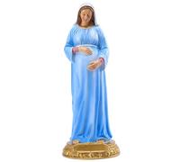 Licsaliwe Statue de la Vierge, Figurine de mère Enceinte en résine 8, 4 Pouces pour la décoration la Maison catholique