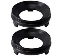 Licsaliwe Support d'oeuf d'autruche, Support de 'Affichage à Balle en Cristal de 2 pcs, Supports sphère Ronde, Base Gourde 3 Pouces pour œufs, Gourde et Plus