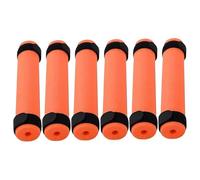 Licsaliwe Tube de Flotteur de pêche EPE étanche et résistant aux Chocs, 6 pièces, flotteurs Canne à pêche pour Bateaux et Kayaks, Orange