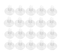 Licsaliwe Ventouses d'aquarium, 20 Supports et Clips pour Tube d'air de 4mm/6mm, Fixation sécurisée