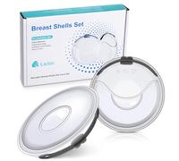 Lictin Coupelles de recueil de lait maternel 2PCS-Coques collectrices de lait pour l'allaitement maternel (60 ml),sans BPA,en silicone souple,avec trous d'aération(Nouvelle version)