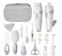 Lictin Lime à Ongle Électrique Bébé 26 en 1, Kit de Coupe Ongle Bébé, Ensemble de Coupe et de Lime Ongle Bebe, Adapté aux Nouveau-nés, aux Enfants et aux Adultes