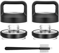 licvqel Lot de 2 bouchons Chug de rechange pour bouteille Yeti Rambler de 45,7/66/116/118/1800 ml - Anti-déversement - Accessoires de couvercle de bouteille d'eau