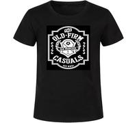 LIDAJIE The Old Firm Casuals Band Crest Mens T-Shirt Black S
